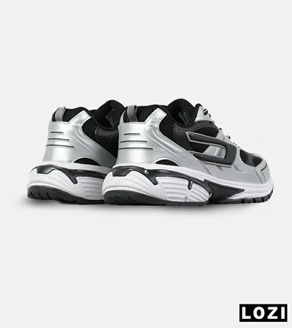 کفش کتانی بزرگ پا طوسی مشکی DIESEL S-SERENDIPITY SPORT مدل 7519