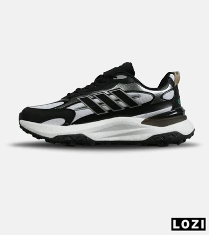 کفش کتانی مردانه و زنانه مشکی سفید Adidas More Than Speed مدل 7725