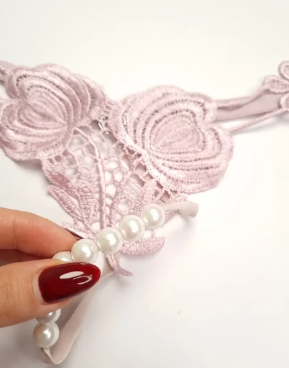 شورت زنانه لامبادا فانتزی مرواریدی