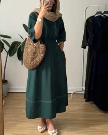 پیراهن مانتویی گلپری 1