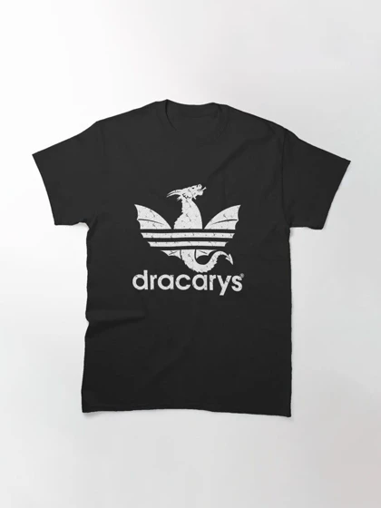 تیشرت house of the dragon طرح Dracarys Fitted For Fans Classic T-Shirt کد 195653