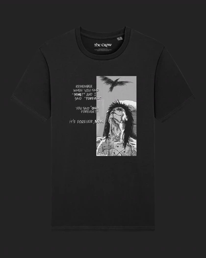 تیشرت کلاغ | تیشرت The Crow طرح The Crow It's Forever کد 130448