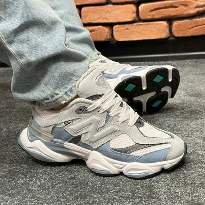 کتانی اسپرت مردانه و زنانه مدل نیوبالانس 9060 NEW BALANCE رنگ طوسی کد 8976