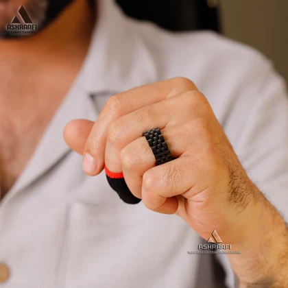 انگشتر مشکی رولکس Rolex Ring K2