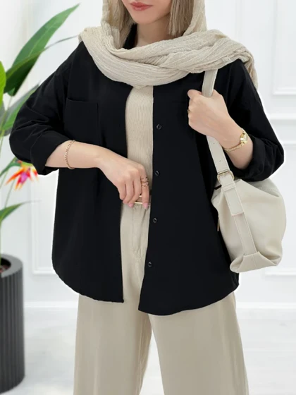 شومیز زنانه جلو دکمه آیدا