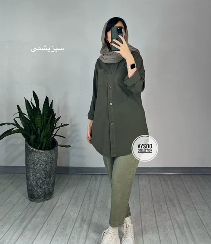 مانتو مداد رنگی تابان 1