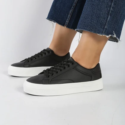 کفش اسپرت و راحتی زنانه و دخترانه رنگ مشکی کد M815