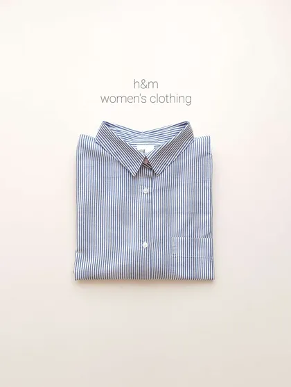 شومیز h&m راه راه