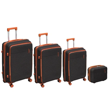 چمدان نشکن اسپید مدل SPEED-SPD213 SERIES سری 4 عددی (به همراه چمدان آرایشی هدیه) - قابلیت باز شدن در از جلو