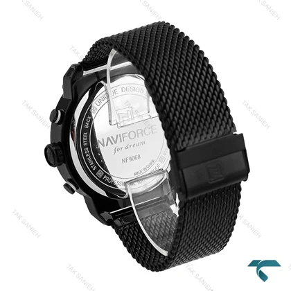 ساعت نیوی فورس مشکی NaviForce-7006-G