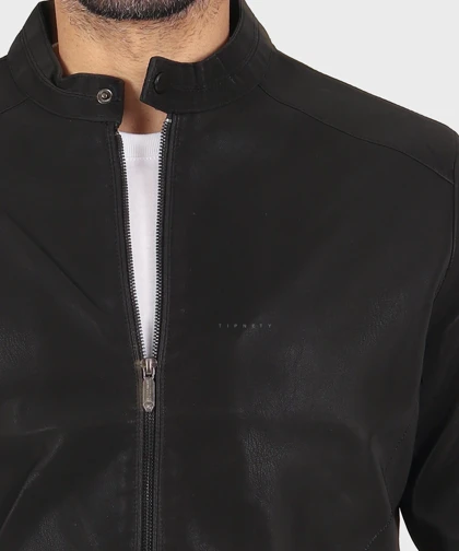 کت چرم مردانه اسپرت 2428