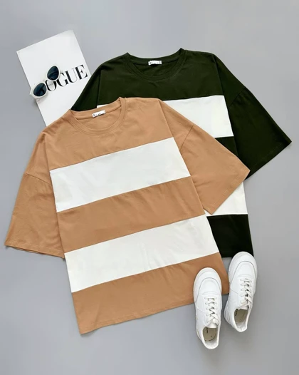 تیشرت کاپلی 6 رنگ کد 4002