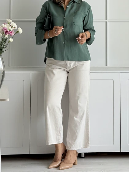 شومیز زنانه casual زنیر