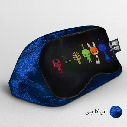 چشم بند بچگانه کاوا ماسک مدل دختر کفشدوزکی کد26