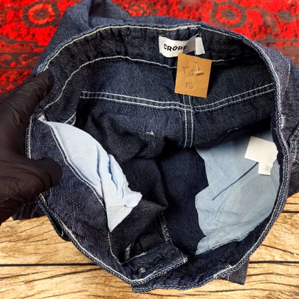 شلوارک جین بگ استایل یونیسکس از CROPP کد 356