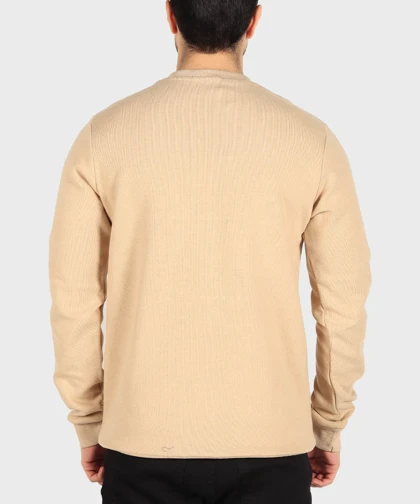 پلیور مردانه یقه هفت و آستین بلند 1847