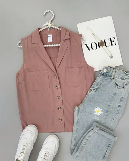 تاپ جلو دکمه نخی کد 4166