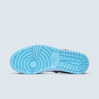 کتانی جردن 1 ساق‌دار آبی اورجینال