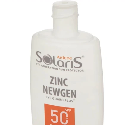لوسیون ضد آفتاب فیزیکال آردن سولاریس مدل Zinc NEWGEN +SPF50 بی رنگ
