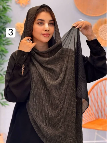 3247-شال مشکی آرامیس