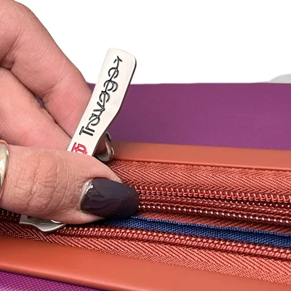 چمدان نشکن تراولگو مدل TRAVEL GO - TV7575 TRIP TIME SERIES سری 4 عددی ( به همراه چمدان آرایشی هدیه )