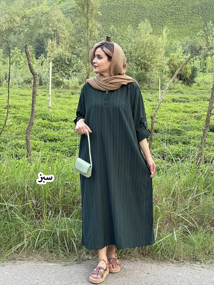 پیراهن مانتویی نفس