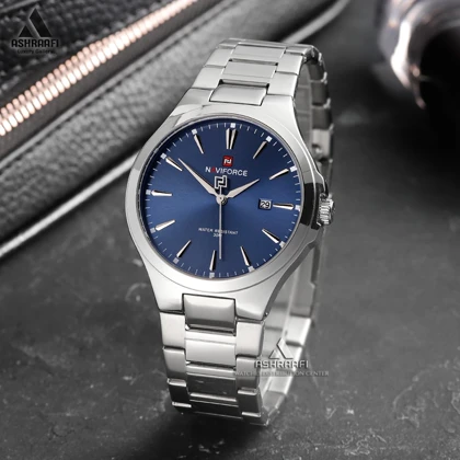 ساعت نیوی فورس صفحه آبی Naviforce NF9214SB