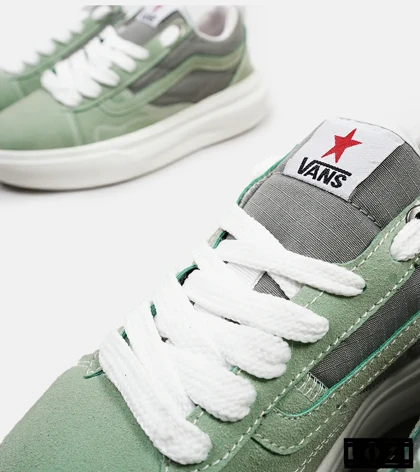 کفش اسنیکرزمردانه سبز طوسی ونس VANS