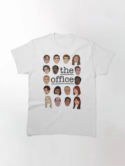 تیشرت افیس | تیشرت office طرح کاراکتر کد 102096