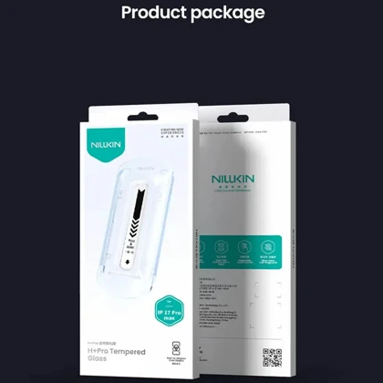گلس گوشی آیفون 17 پرومکس نیلکین Nillkin Amazing H+ Pro همراه با کیت نصب