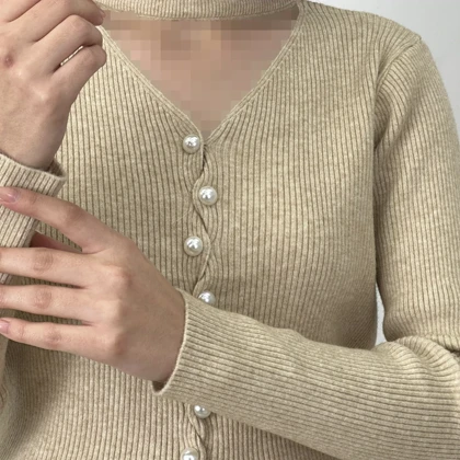 بلوز بافت مروارید 1007880