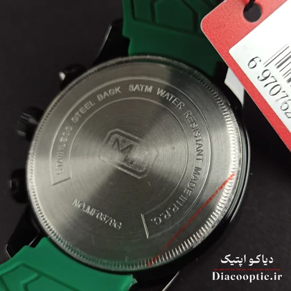 ساعت مچی مردانه اورجینال موتور ژاپنی برند مینی فوکوس سه موتور مدل Mf0379G.05 بند رابر