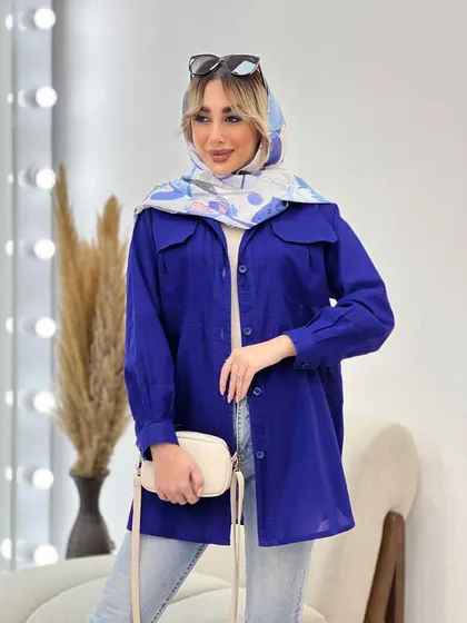 مانتو دو جیب پیله