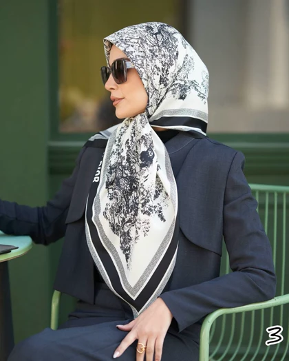 روسری ساتن دولکا