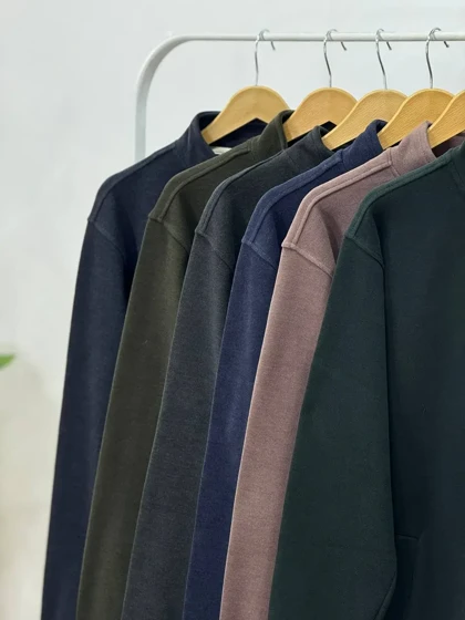 سویشرت مردانه جلو زیپ متین