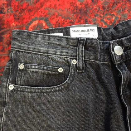 شلوار جین نیم بگ pull & bear بدون جنسیت کد 378