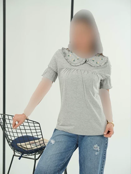 تیشرت گلدوزی دلبر 3068