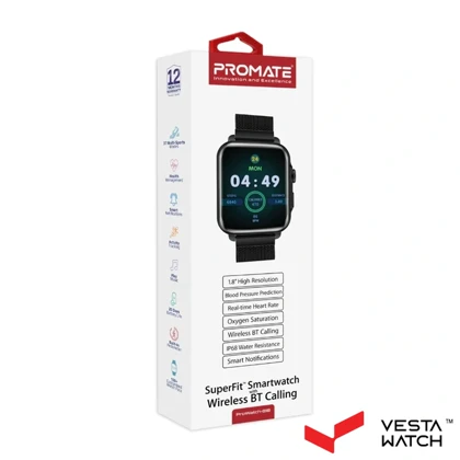 ساعت مچی هوشمند پرومیت PROMATE مدل PROWATCH-B18.BLACK