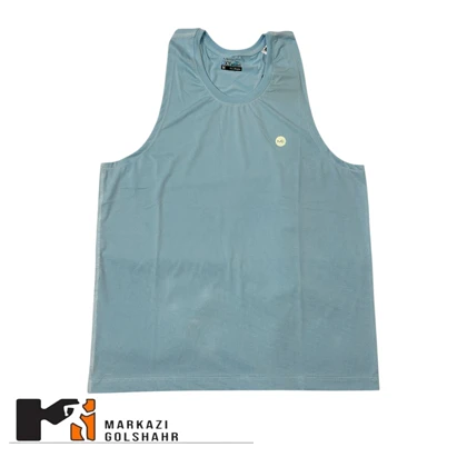 تیشرت ورزشی آستین حلقه‌ای مردانه ملانژ کد 70850