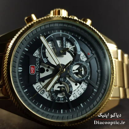 ساعت مچی مردانه اورجینال موتور ژاپنی برند مینی فوکوس سه موتور مدل Mf0490G.04