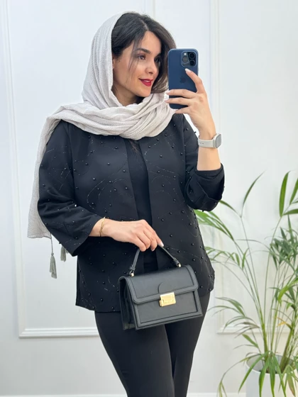 کت مزونی سنگدوزی