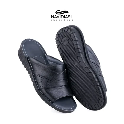 صندل مردانه چرم سروش طبی کد 1502013