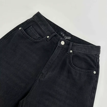 شلوار جین نیم بگ 1007588