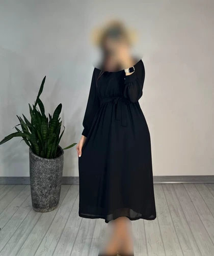 پیراهن حریر ستاره 4