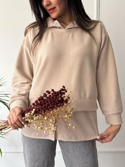 شومیز مانتویی دوتیکه پرتو