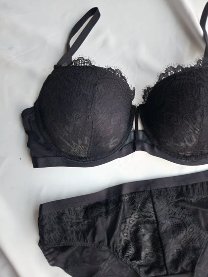 ست شورت و سوتین جکدار فنردار اروپایی کد: 5207