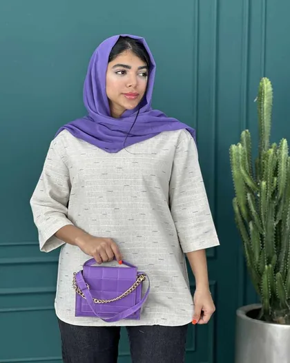 شومیز یقه هفت(41)کد3430