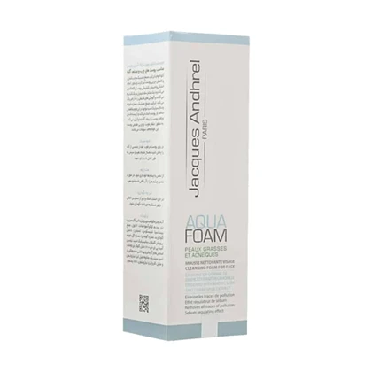 فوم شستشو صورت پوست چرب ژاک آندرل پاریس 150 میل