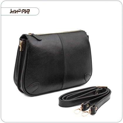 کیف دوشی زنانه چرم مدل WF82