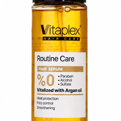 سرم نرم کننده مو ویتاپلکس مدل Routine Care فاقد سولفات حاوی روغن آرگان 90ml